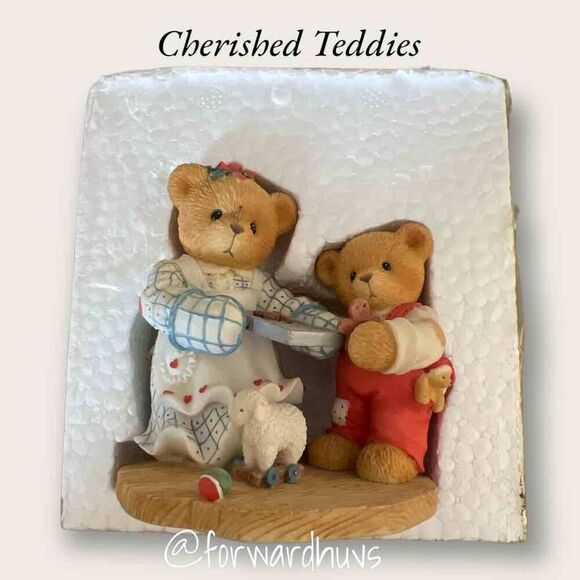 Enesco Cherished Teddies Sugar & Spice “A Dash of Love To Warm Your Heart” - REA - Picture 7 of 9